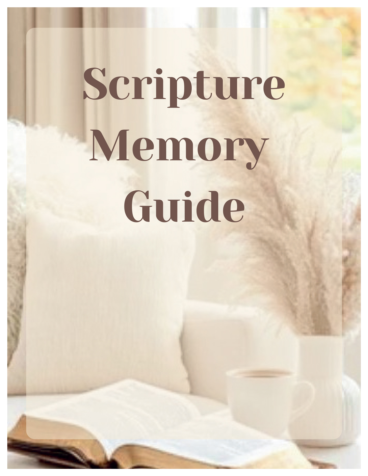 Printable Scripture Memory Guide