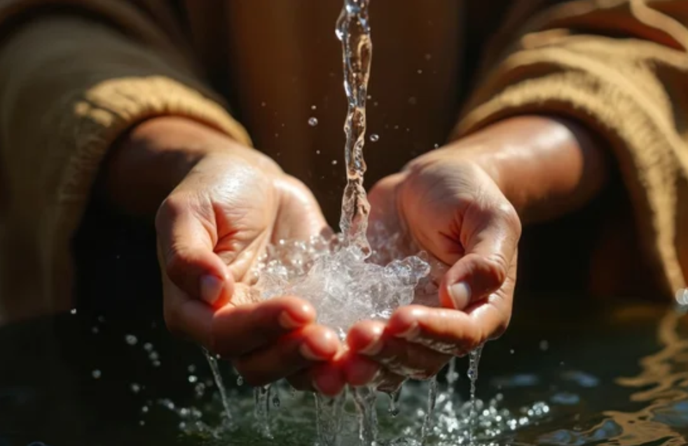 pouring