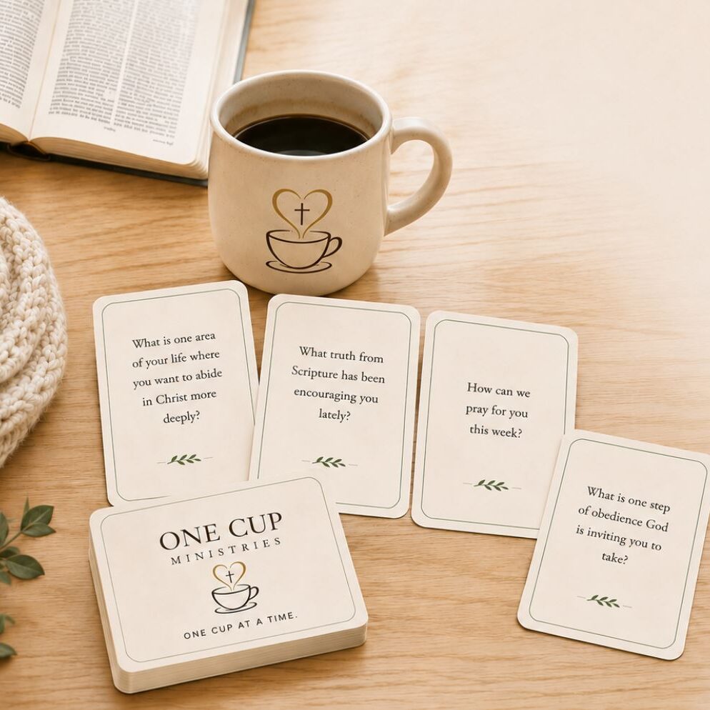 One Cup conversation Cards